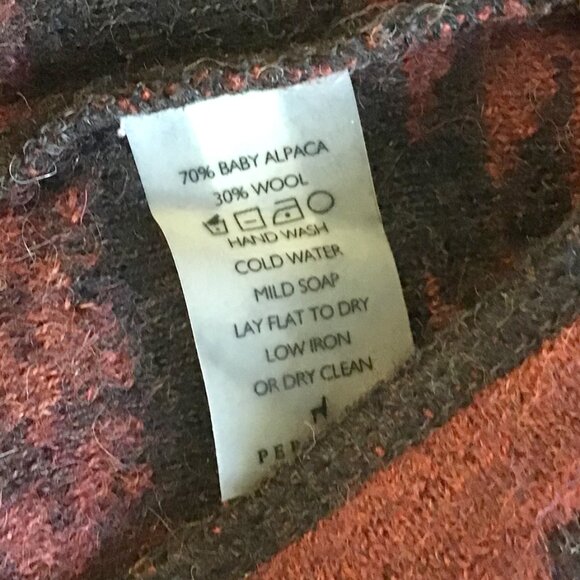 Peruvian Connection Left Bank Knit Sweater Jacket - Picture 9 of 11